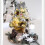 Artificial Tabletop LED Christmas Tree Decorative Silver 45 cm — mini led christmas tree, silver christmas tree 45cm 7