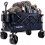 MoverX 200L Folding Festival Wagon - Blue 1