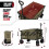 MoverX 200L Folding Festival Wagon - Khaki 3