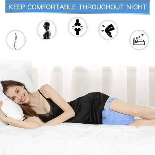 Pregnancy Knee Pillow Memory Foam Leg Cushion Maternity Support Side Sleeper UK 2
