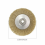 3PC Rotary Steel Wire Brush Drill Polishing Wheel Set Tool For Rust Removal 4.5" 4