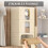 Storage Organizer Box for Clothes Premium Beige 3 pcs 66L — clothes organizer, bedding container, storage bag 4