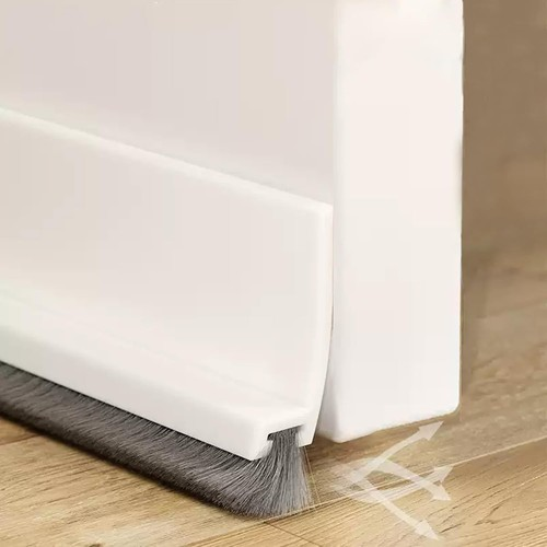 Draught Excluder Brush Seal 1M Weather Stripping Self-Adhesive Universal Durable 2