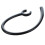 12 Pcs Handfree 5.5mm Hole Black Plastic Earhook for  Earphone 5