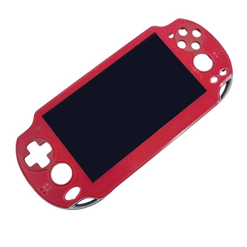 Replacement LCD Display Touch Screen with Bezel Assembly for PSVITA1000 Screen Display Digitizer Panel Repair Part A 1