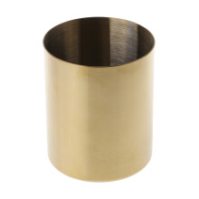 Goldener Stift- und Bleistifttopfhalter, Behälter,-Gold