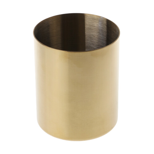 Goldener Stift- und Bleistifttopfhalter, Behälter,-Gold