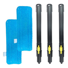 Extension Tube with Microfiber Cloth Sets for SC1 SC2 SC3 SC4 SC5 SG2 SG4 Steam Cleaner Parts for Corner C