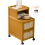 Rattan Bedside Table 2 Drawer Nightstand Storage Cabinet Bedroom Side Table 3