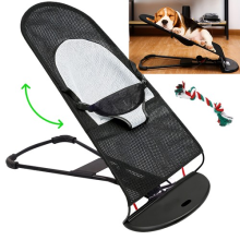 Pet Rocking Chair Lightweight Dog Bouncer Chair Elevated Design for Small Dogs