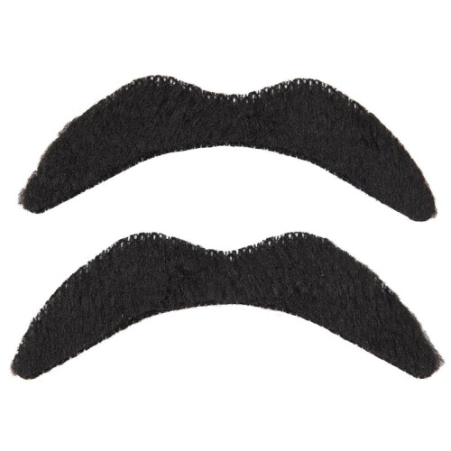 120  Fausses Moustaches Auto-Adhesives/pour le Bal Costumee 2