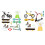 Finger-Skateboard-Set, Finger-Scooter, Finger-Scooter,-DH17 2
