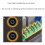 2 Way Crossover 800W Treble Bass Professional Frequency Divider 6