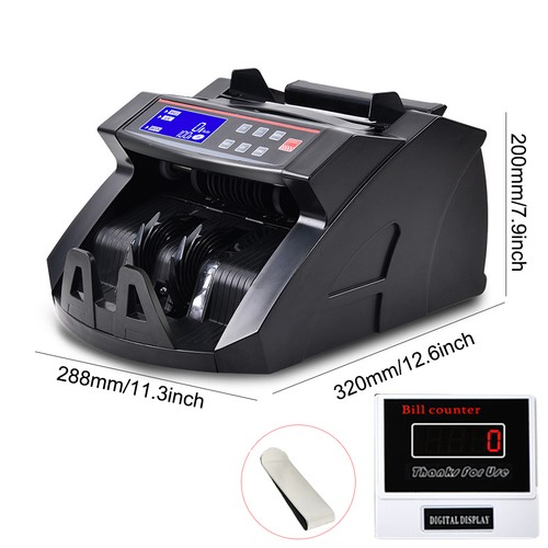Note Counter Machine Money Currency Banknote Counting Detector Cash Bill 1
