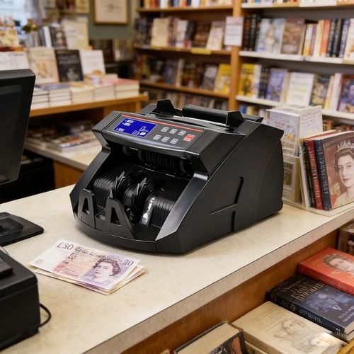 Note Counter Machine Money Currency Banknote Counting Detector Cash Bill 2