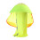 Hard Hats Sunshade with Reflective Strip-Fluorescent orange 6