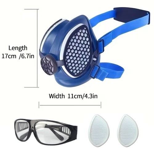 Elipse Reusable P3 Dust Face Mask with Replaceable Filters for Protection UK 1