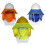 Mesh Sun Shade for Safety Helmets Sunproof-Fluorescent yellow 2