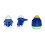 Mesh Sun Shade for Safety Helmets Sunproof-Fluorescent yellow 9