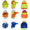 Mesh Sun Shade for Safety Helmets Sunproof-Fluorescent yellow 7