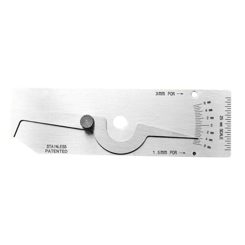 V-Wac Welding Gauge Gage-Weld Biting Edge Undercut-Type A 2