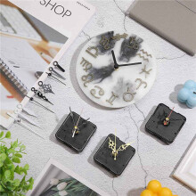 40 Stück Uhrwerk Uhr Teile Silence Quarz DIY Uhr Wand Uhr mit 7 Verschiedenen Paaren Uhrzeiger Ersatz Kit