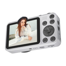 Kamera Cyfrowa 4K CCD 64MP Piksel 18X Aparat Fotograficzny Kamera Selfie Podwójna Kamera 2.8//1.83 Cale Ekrany IPS B