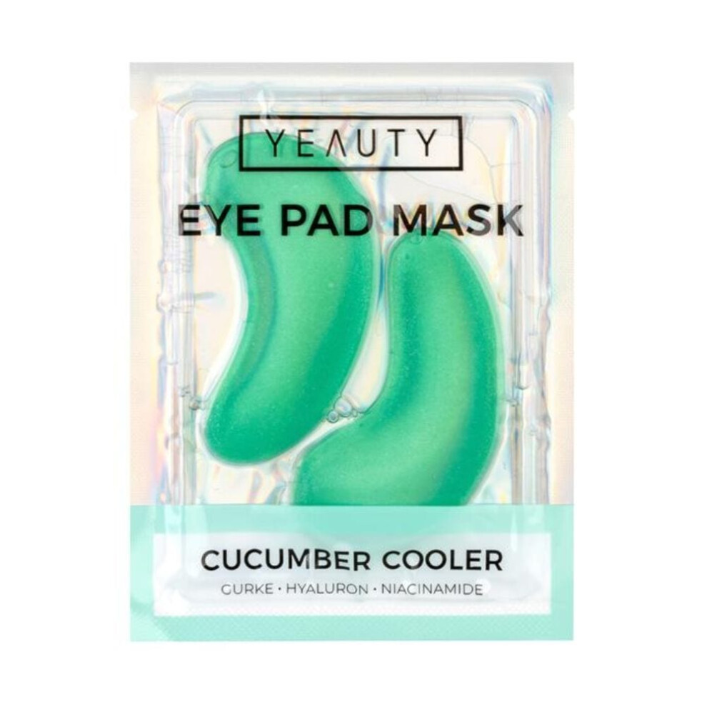 Yeauty Cucumber Cooler Eye Pad Mask 2 Pads - Image 3
