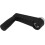 8mm x 8mm Square Hole Plastic Crank Revolving Handle Machine Tool Black 2