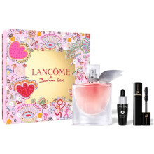 Lancome La Vie Est Belle Set 50ml Edp Spray + Genifique Serum 10ml + Hypnose Mascara 2ml