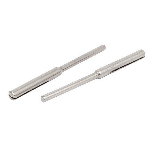 3/32 Inch Shank Dia Split Mandrel 5pcs for Abrasive Sanding Disc Sandpaper 1
