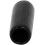 3.5mm Inner Dia Rubber Hose End Cap Screw Thread Protector Cover Black 100pcs 2