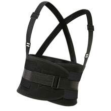 Ceinture de travail personnalisable pour le soutien du-Noir XL
