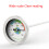 50 cm roestvrijstalen compostbodemthermometer Celsius die 5