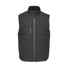 (XS, Black) SOLS Unisex Adult Falcon Padded Body Warmer