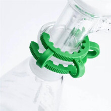 8 PCS Plastic Joint Clips, 14mm 19mm 24mm 29mm Keck Clamps for Glass Standard Conical Interface Joint, 4 Sizes 4 Colors
