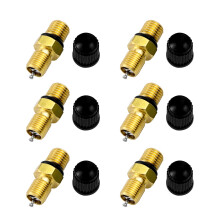 Tige résistante de valves de cuivre M8x1 pour l'entretien de-6