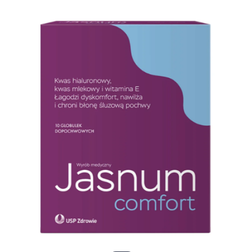 Jasnum Comfort, vaginal suppositories, 10 pieces