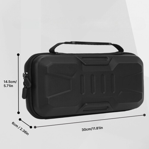 Protective Case Travel Bag for Nintendo Switch 2 10 Game Slots Black 1