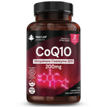 CoQ10 - Co Enzyme Pure Ubiquinone CQ10 200mg 120 Vegan Capsules