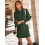 Damen Rollkragenpullover Langarm Pullover Bequem Warm Grün S — damen strick tunika, grüner oversized pulli 3