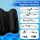 Adult 2-in-1 Floating Swim Training Tool, Kickboard Pull Buoy for Learners & Pros 6