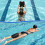 Adult 2-in-1 Floating Swim Training Tool, Kickboard Pull Buoy for Learners & Pros 7