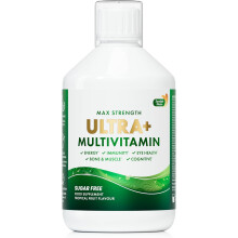 Ultra+ Multivitamine Vloeibare Multivitamine met 126 Actieve Ingrediënten – Maximale Kracht