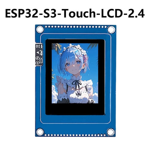 ESP32-S3 Display Development Board 2.4 Inch 240x320 LCD IPS Touch Screen WiFi BLE5 HMI Display Module 16MB Flash 8MB RAM 1