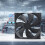 ventilateur de boîtier de PC de hautes performances 12V 18025 8