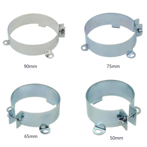 2Pcs Electrolytic Snap in Capacitor iron Clamps Holders-75mm 1