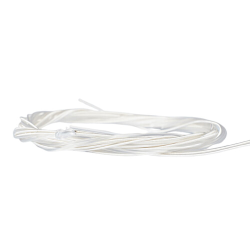 Kits de fils de guitare classique plaqués argent, 6 pièces,