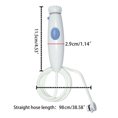 Accessoires voor mondhygiëne Standaard waterslanghandgreep-Wit 1