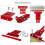 2-in-1 Parallel Guide Rail System Track Saw Angle Clamp,Aluminum Guide for  Rail,Circular Saw Cutting Positio 5